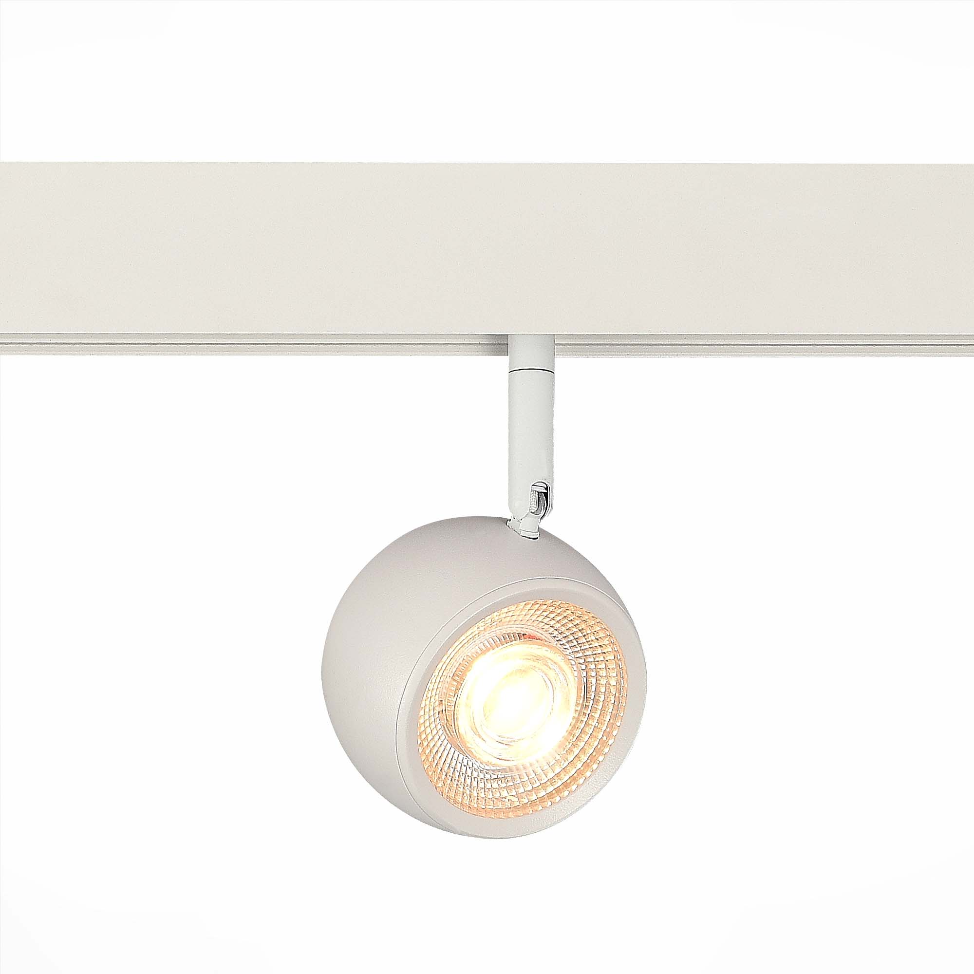 ST355.536.10 Магнитный трековый светильник Белый LED 1*10W 3000K 470Lm Ra>80 36° IP20 L120xW50xH176 СКАЙЛАЙН 48V