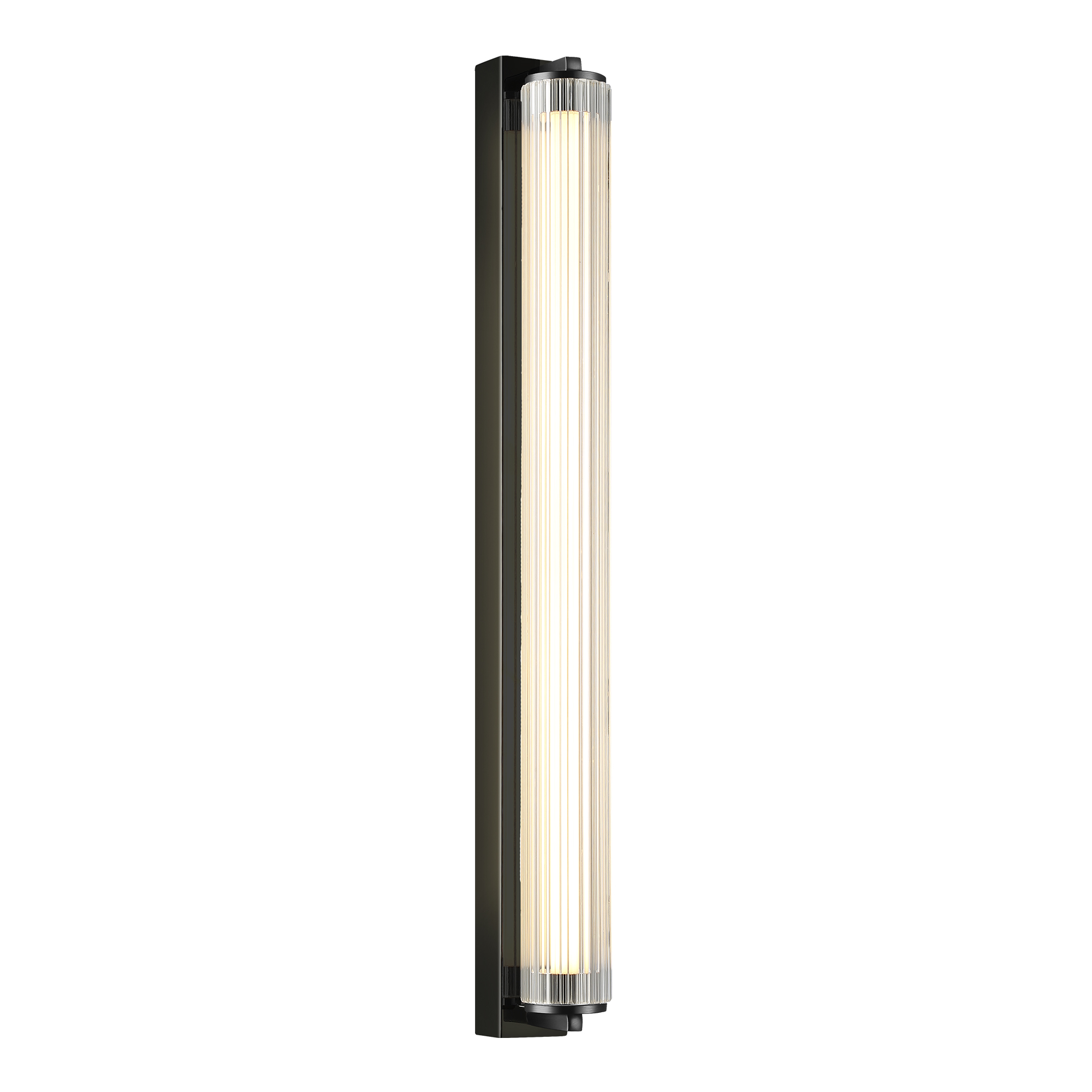 utsenka-SL6224.411.01 Светильник настенный ST-Luce Черный/Прозрачный LED 1*20W 4000K БАМБУ